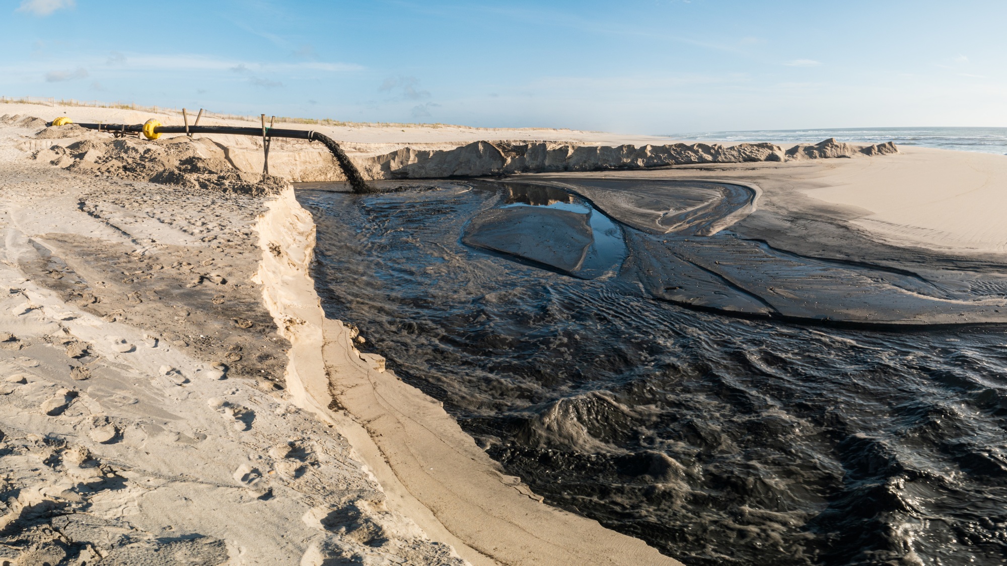 Sediment transposition intervention